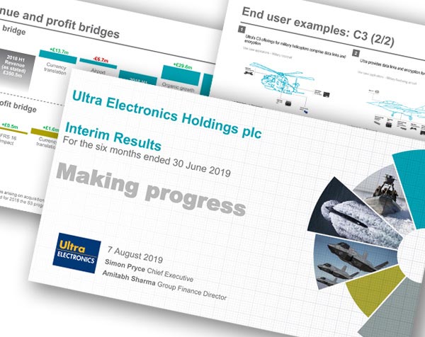 Ultra Electronics Interim Results to 30 June 2019 Image