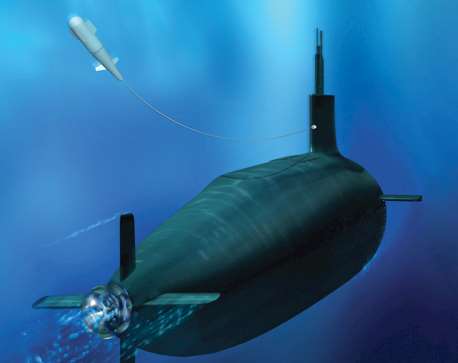 Submarine RF communications Image